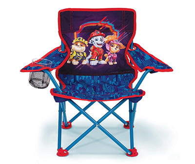 Blue & Red Fold N Go Chair