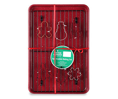8PC SPECKLED COOKIE BAKING SET