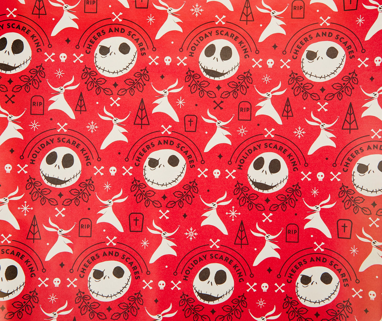 DISNEY NIGHTMARE BEFORE CHRISTMAS - WRAPPING PAPER 20 SQ FT🎄🎁 FREE  SHIPPING