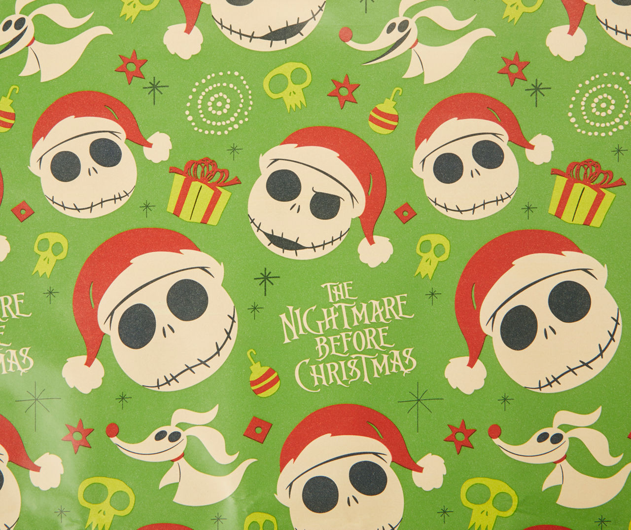 Nightmare before deals christmas wrapping paper