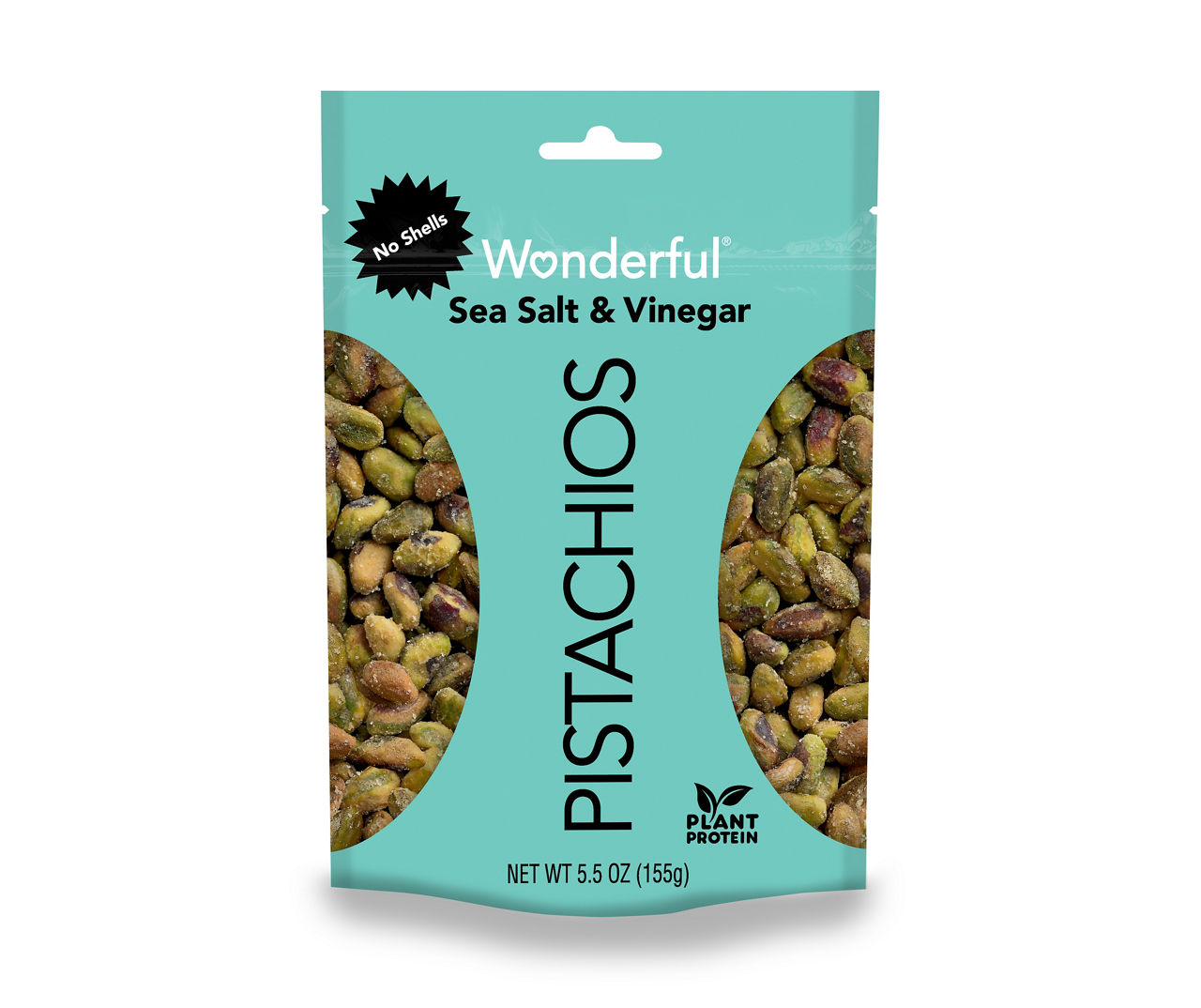 Wonderful Salt & Vinegar No-Shell Pistachio Nuts, 5.5 Oz. | Big Lots