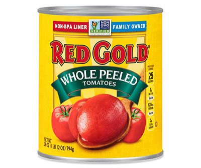 Red Gold Whole Peeled Tomatoes 28 oz. Can