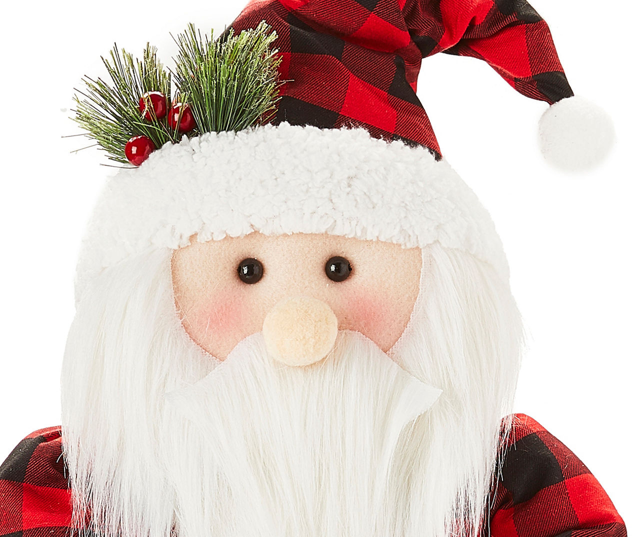 Plush cheap santa claus