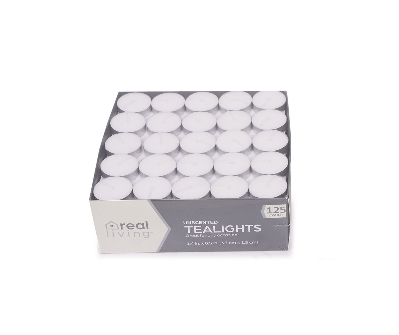 White Unscented Tea Light Candles 100 PCS 4 Hour Burning Ambient Candle 100  Pack