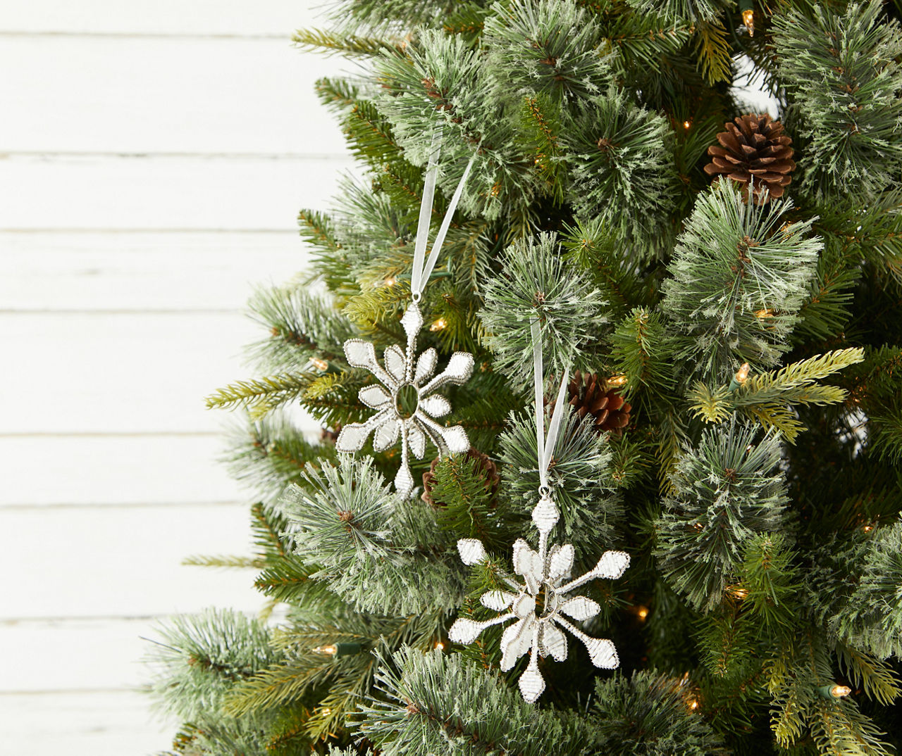 Set of 3 Small Snowflake Ornaments