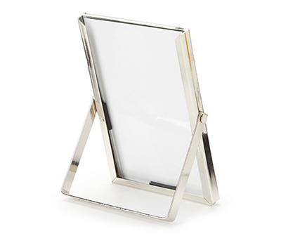Silver Chrome Kickstand Metal Frame, (4