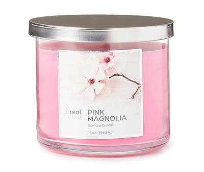 Pink Magnolia 3-Wick Jar Candle, 14 oz.