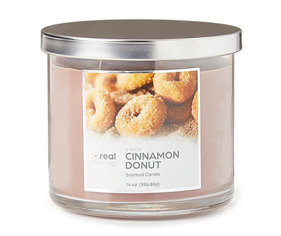 Cinnamon Donut 3-Wick Jar Candle, 14 oz.