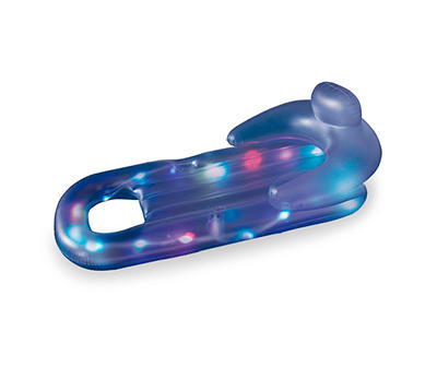 LED Inflatable Pool Float Lounger Raft