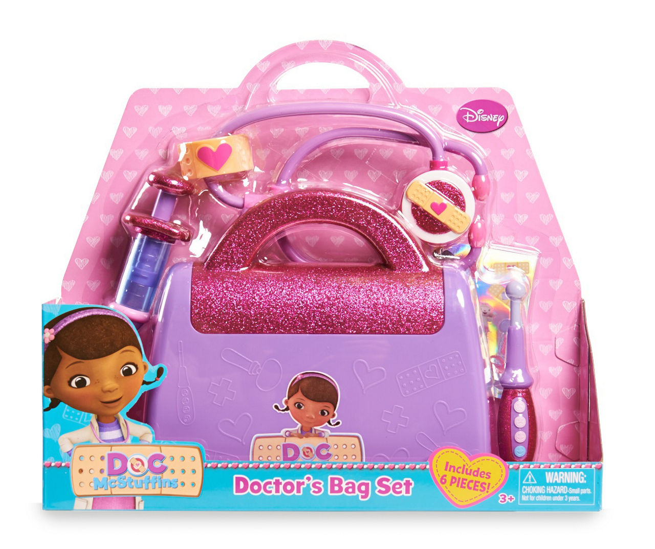 4 Puzzles In Storage Bag Disney Doc McStuffins Children's Bath Puzzles Gift 
