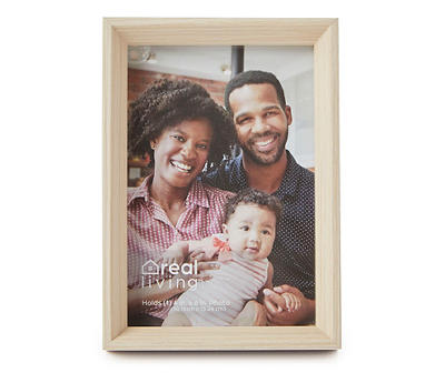 Blonde Wood Picture Frame, (4