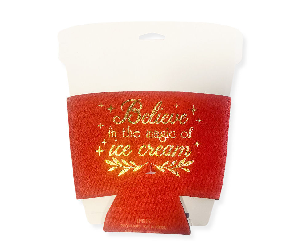 Ice Cream Wishes & Mistletoe Kisses Blue Ice Cream Pint Cooler