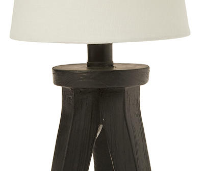 Black & White Tripod Table Lamp