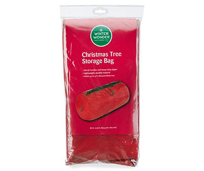 Red Christmas Tree Storage Bag