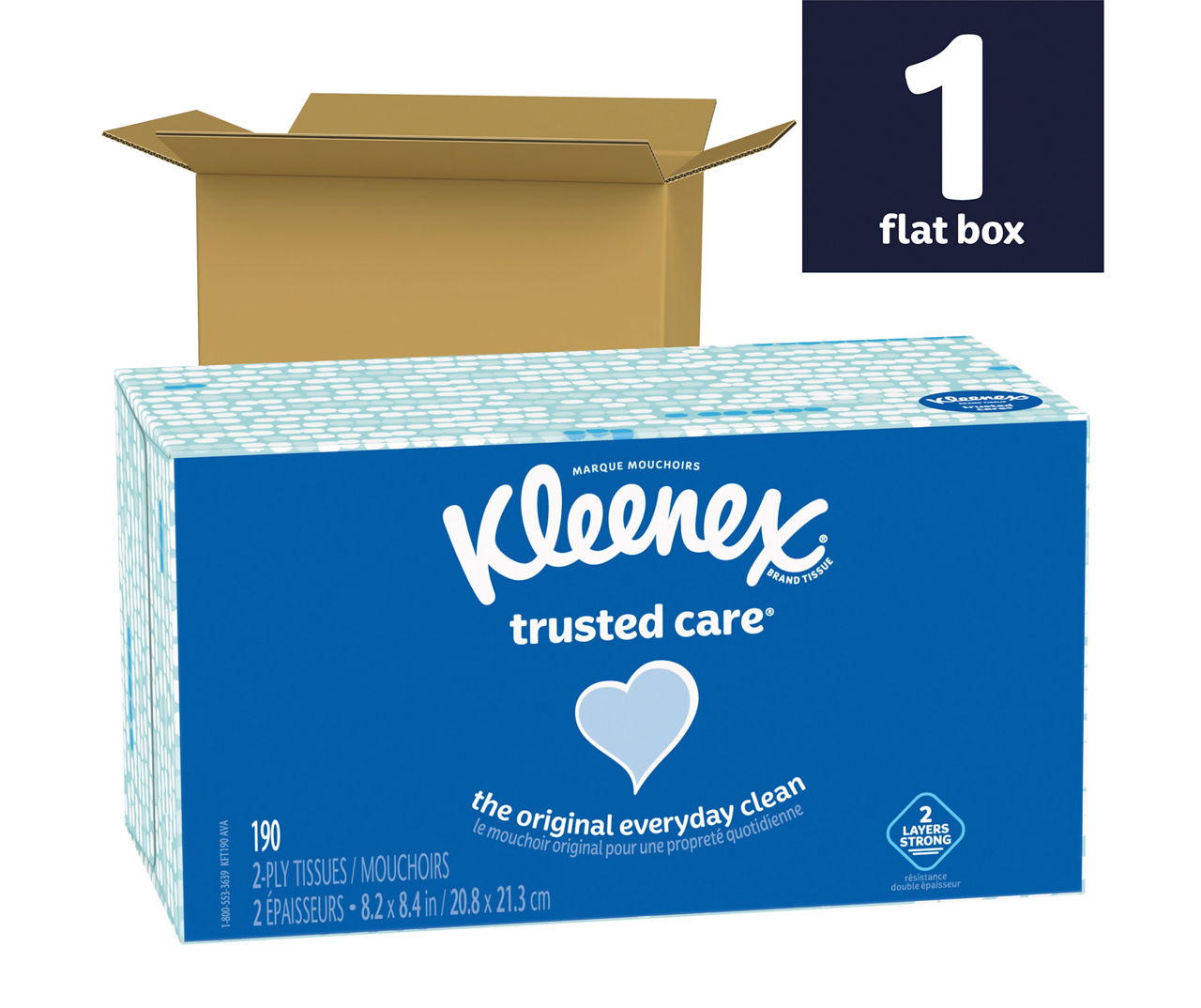 Kleenex 2-Ply Facial Tissue