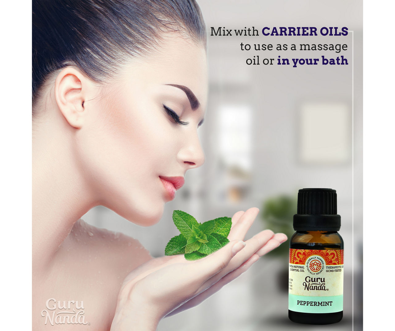 Peppermint Essential Oil, 15 mL