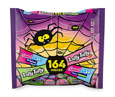 FERRARA SweeTARTS & Laffy Taffy Chewy Halloween Candy Variety Pack 164 pc Bag