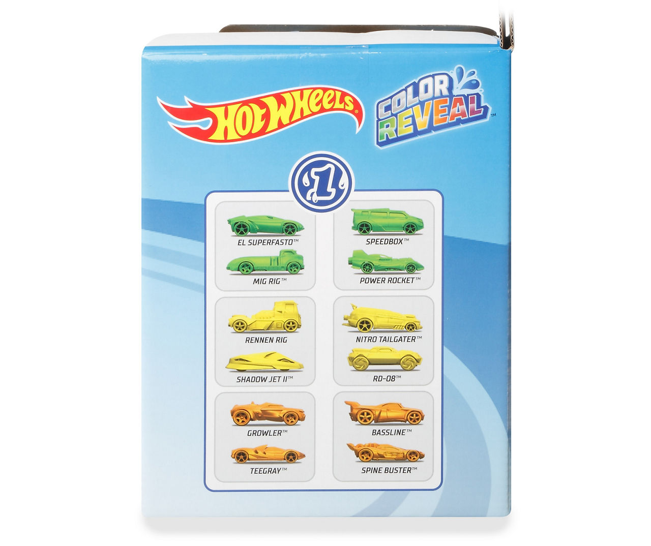 Hot Wheels Pack 2 Coches Color Reveal