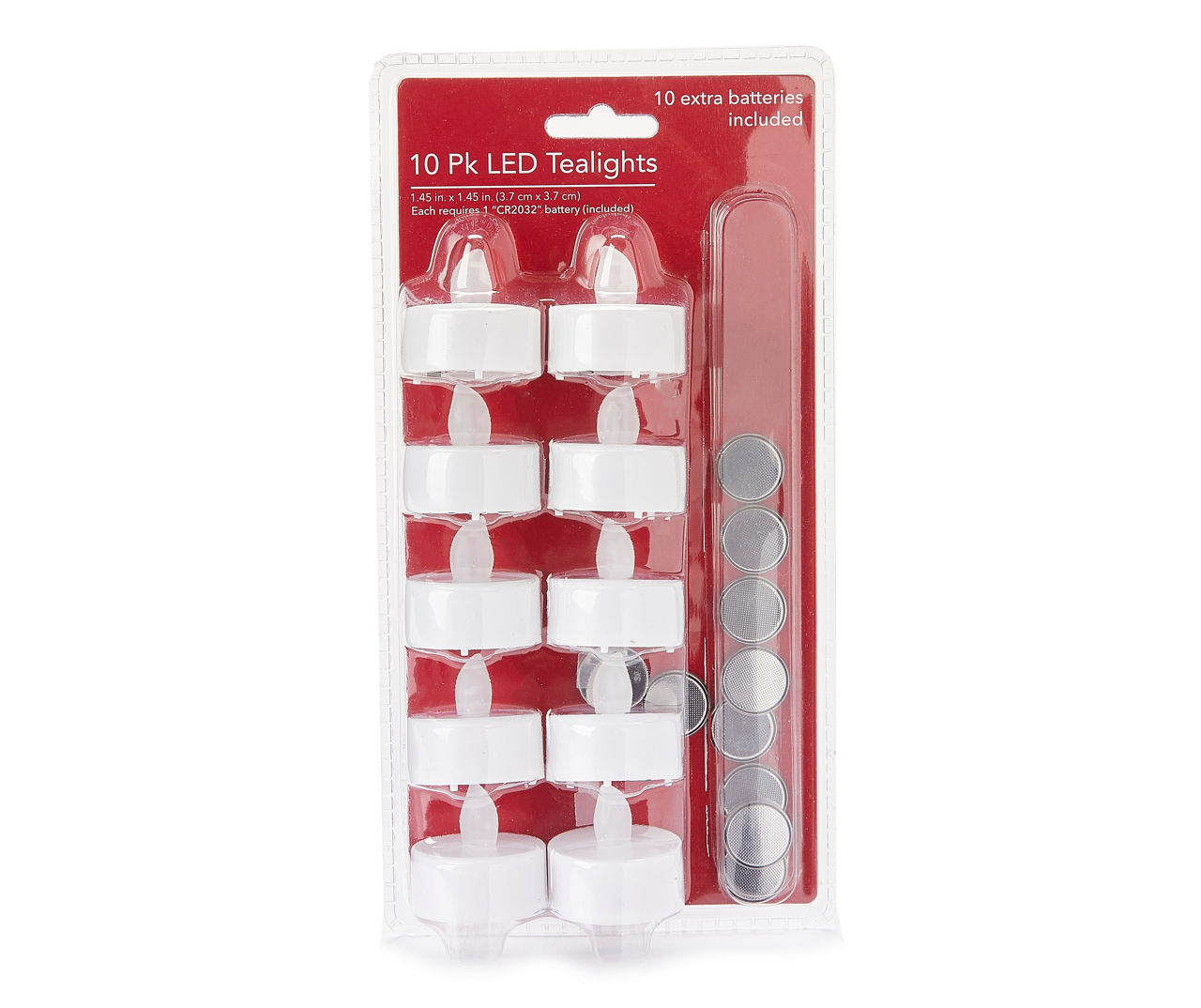 White 10 Piece LED Tealight Set Big Lots