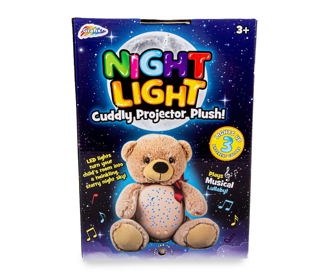 Party Animal Chicago Bears Clear LED Auto On/Off Night Light | TLCH