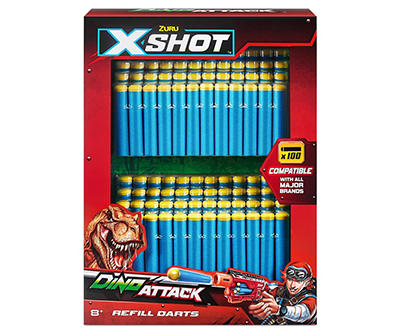 Zuru X-Shot Dino Attack Refill Darts, 100-Pack