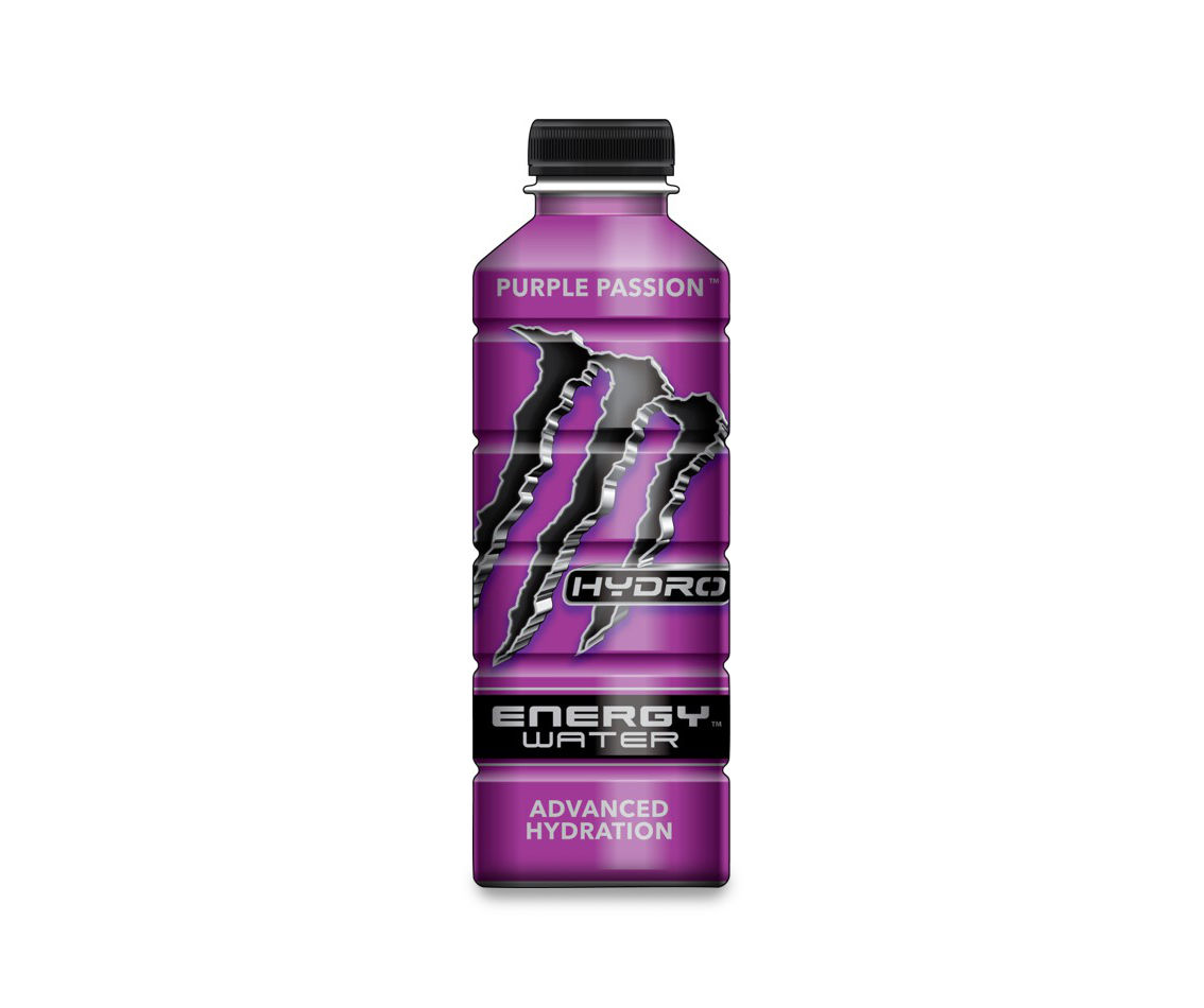 Monster Hydro Purple Passion Energy Water, 20 Oz. Big Lots