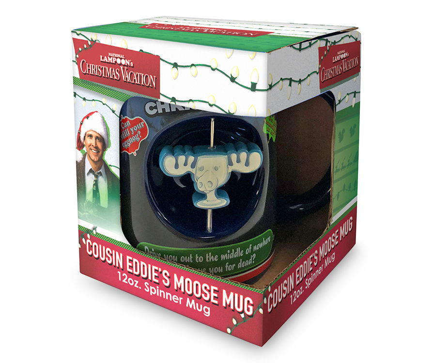 "Merry Christmoose" National Lampoon's Christmas Vacation Spinner Mug