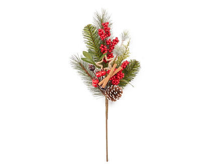 Mixed Berry, Pine & Star Branch