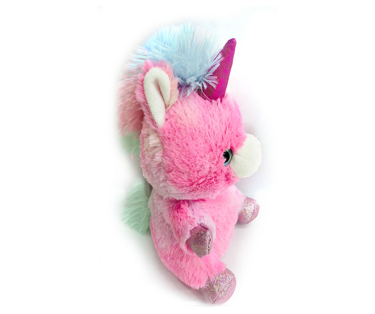 Pink Unicorn Talking Back Plush Toy