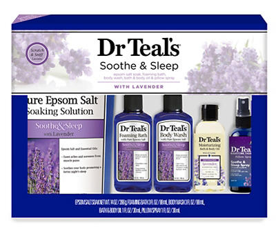 Soothe & Sleep Lavender 5-Piece Bath Regimen Set
