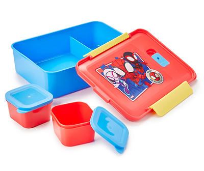 ZAK! "Spidey & His Amazing Friends" Blue, Red & Yellow Bento Box