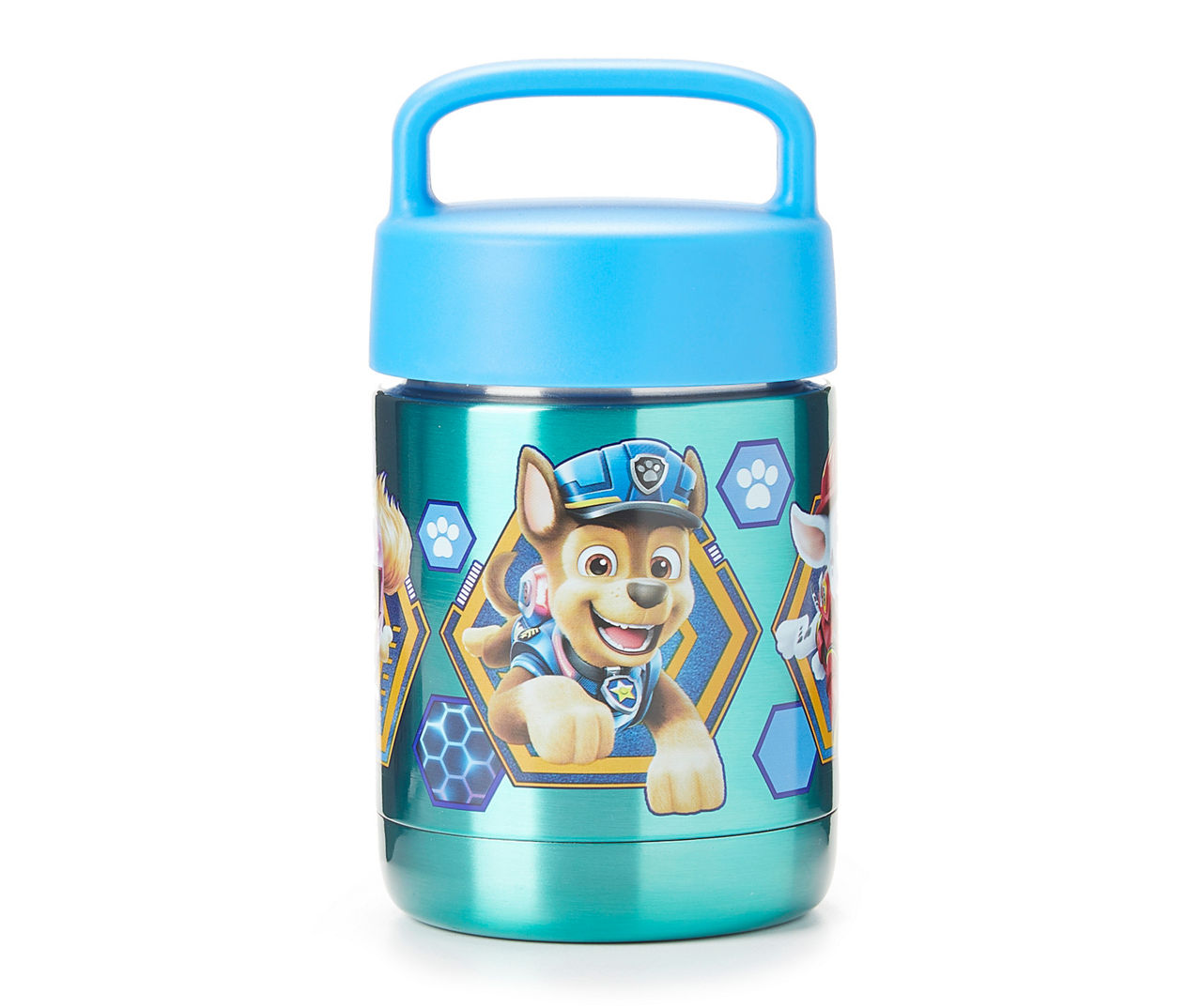 Zak Designs Paw Patrol Stainless Steel Bottle with Push Button