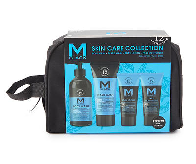 M Black Eucalyptus Oil & Cedarwood Skin Care Collection Gift Set