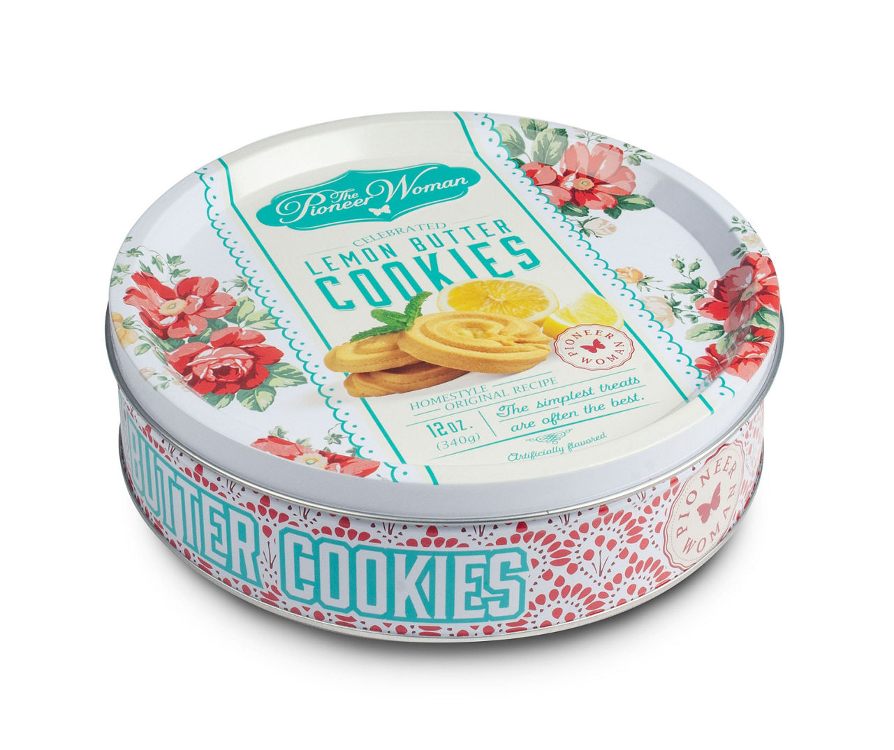 Butter Cookies in a Tin Box