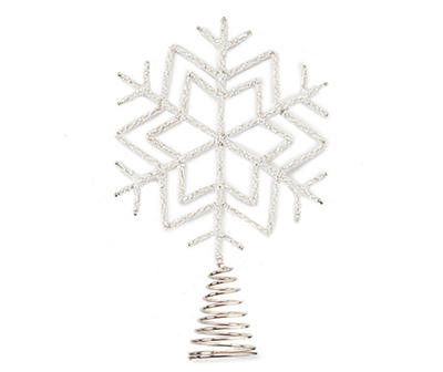 Beaded Snowflake Tree Topper