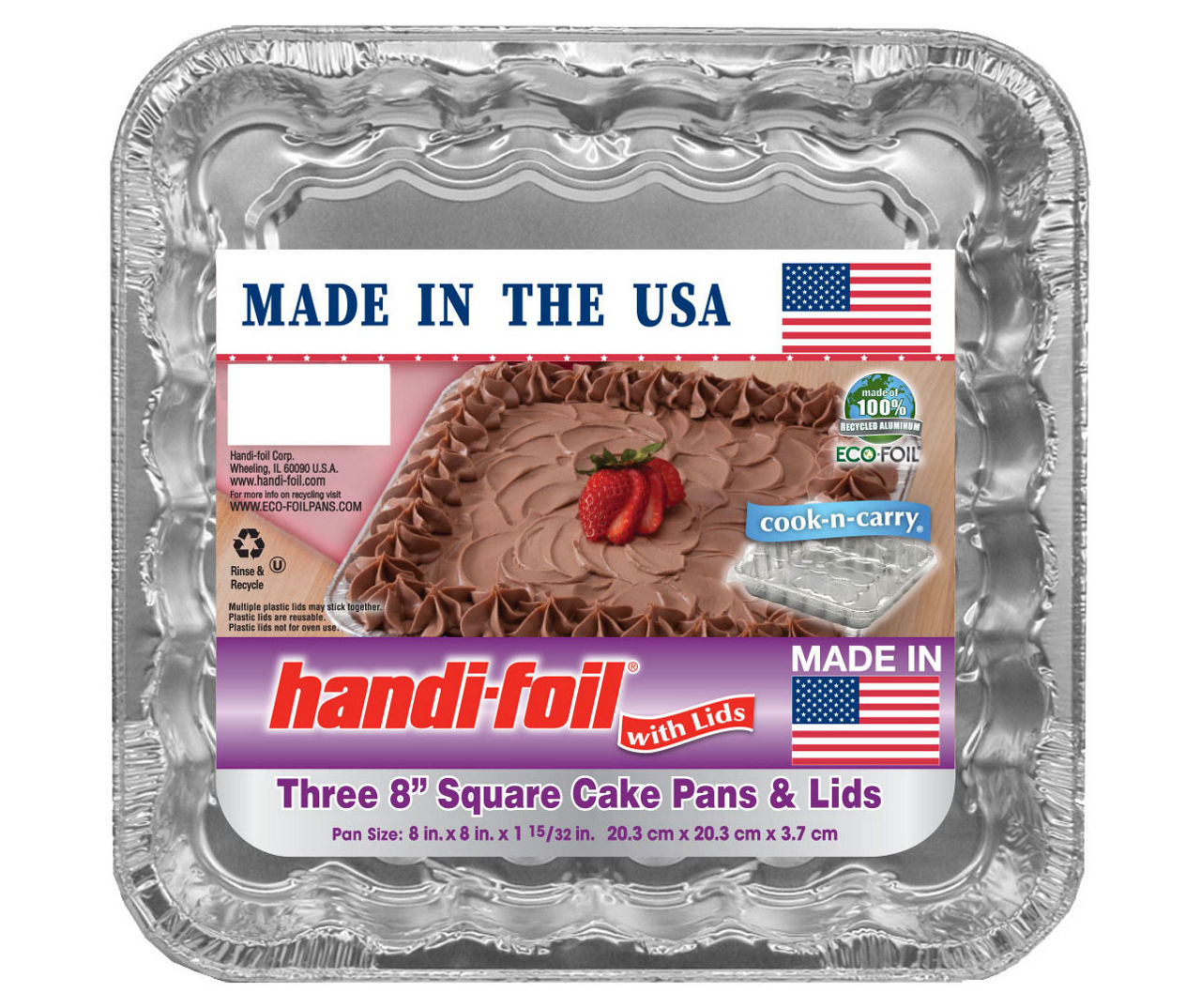 Save on Handi-Foil ECO-Foil Loaf Pans Mini & Lids Order Online Delivery