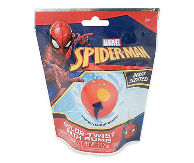 Spider-Man Color Twist Berry Scented Bath Bomb