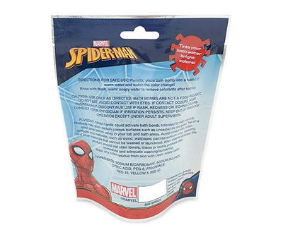 Spider-Man Color-Twist Berry Scented Bath Bomb