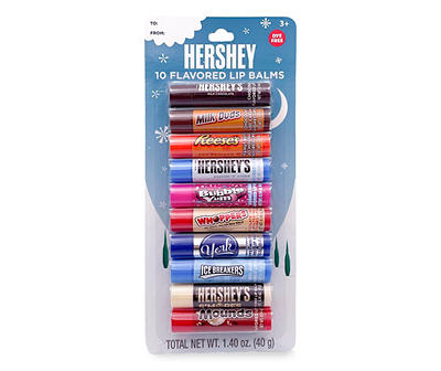 Candy Flavored Lip Balms, 10-Pack