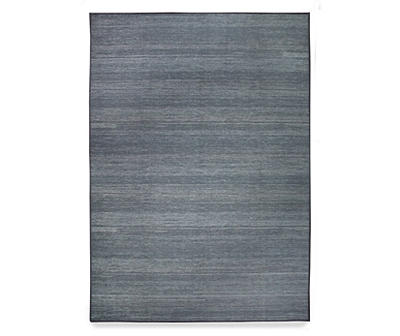 My Magic Carpet Gray Washable Area Rug, (5' x 7')