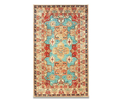My Magic Carpet Ottoman Washable Area Rug