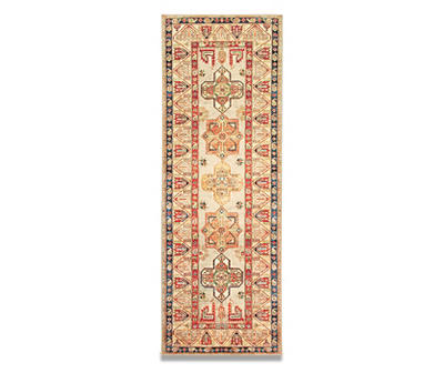 My Magic Carpet Ottoman Washable Runner, (2'6