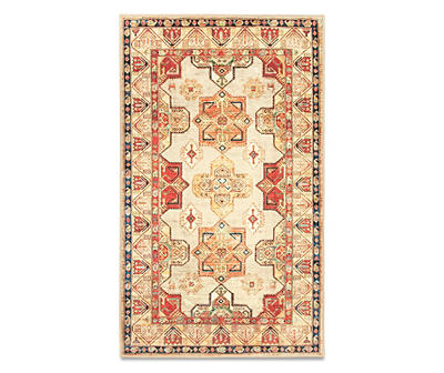 My Magic Carpet Ottoman Washable Area Rug, (3' x 5')