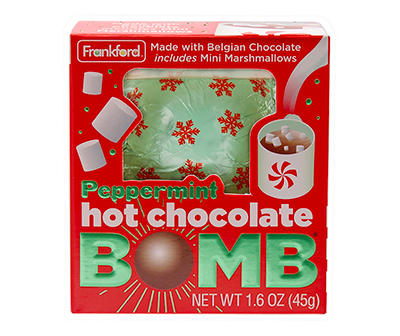 Peppermint Hot Chocolate Bomb, 1.6 Oz.