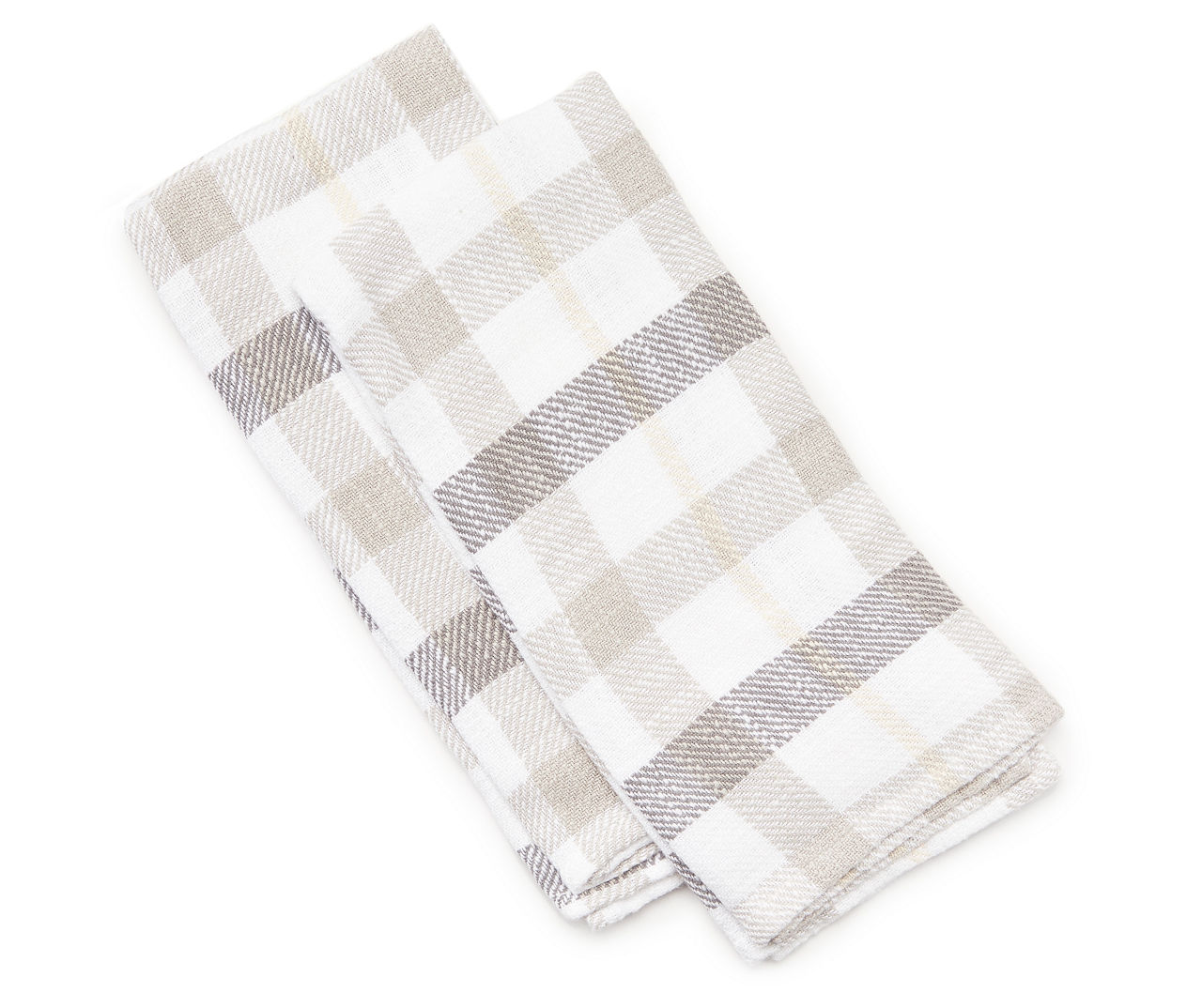 All-Clad Plaid Kitchen Towels in Chili (Set of 2), 2 Pack - Foods Co.