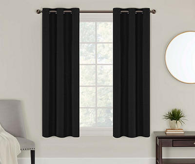 Eclipse Powell Blackout Grommet Curtain Panel Pair