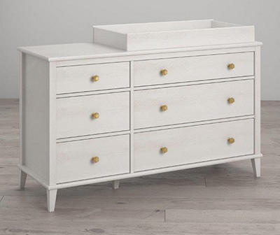 Monarch Hill Poppy Ivory Oak 6-Drawer Changing Table