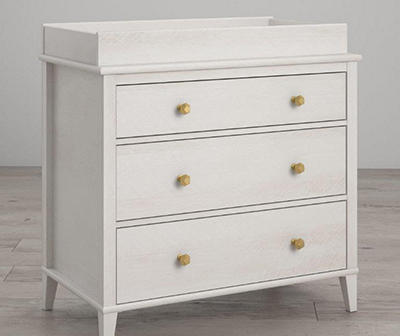 Monarch Hill Poppy Ivory Oak 3-Drawer Changing Table