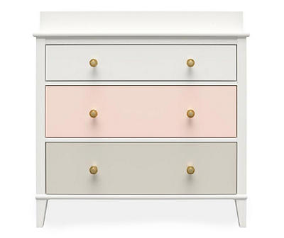 Monarch Hill Poppy Peach 3-Drawer Changing Table