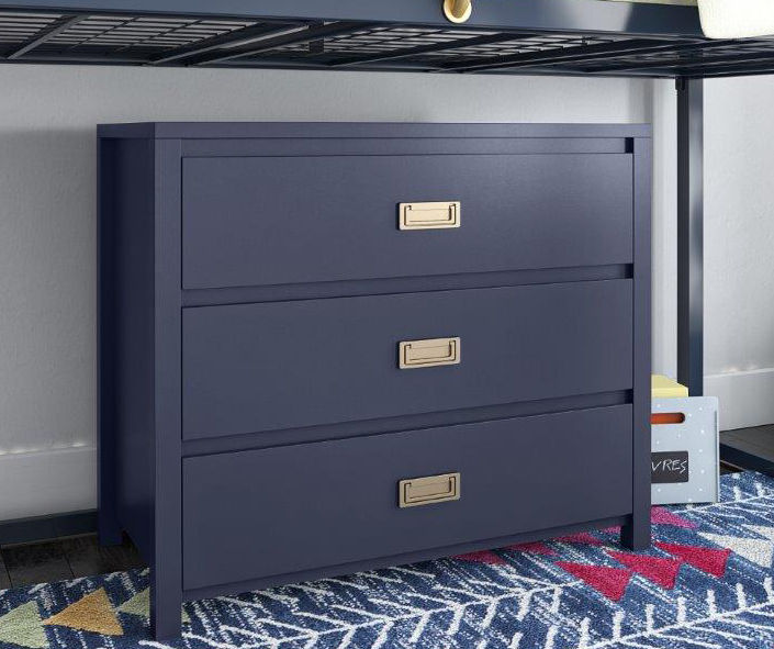 Monarch hill haven 3 store drawer dresser